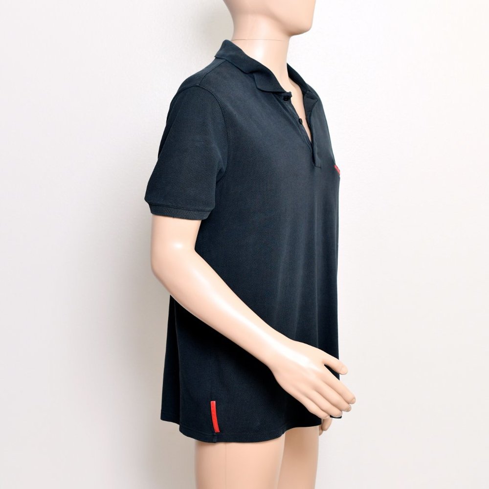 Prada Polo Navy Large Men's